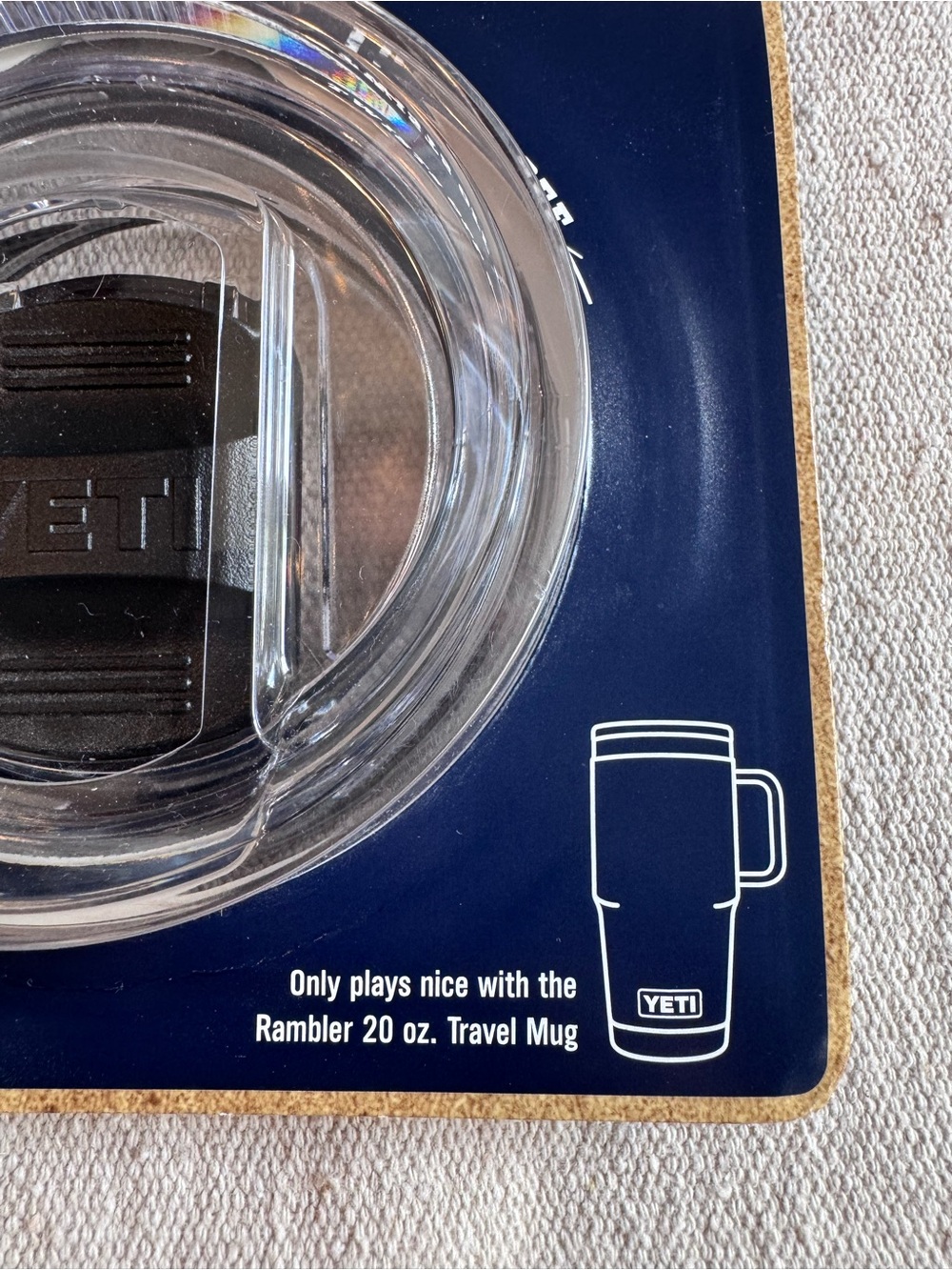 NWT YETI Rambler Stronghold Lid for 20oz Travel Mug - Picture 3 of 3